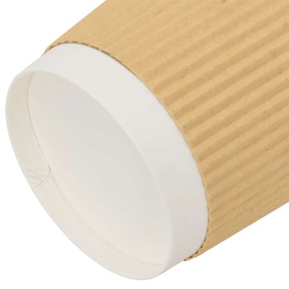 Хартиени чаши за кафе 500 бр. 16oz 400ml Кафяво