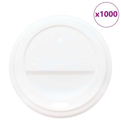 Хартиена чаша за кафе капачки Ø80 mm 8oz 1000 бр.