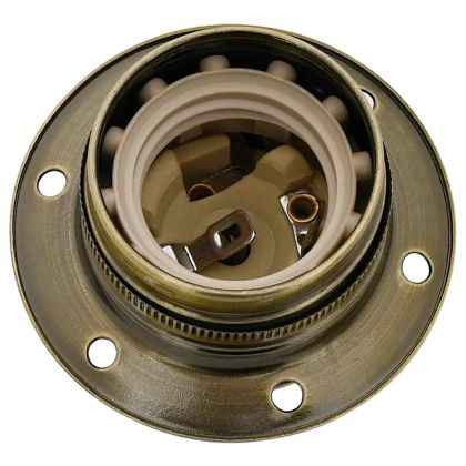 Лампи 2 бр. бронз E27