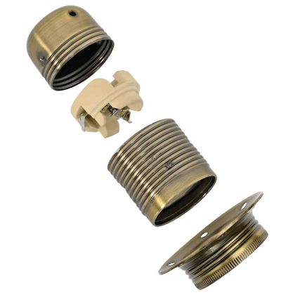 Лампи 2 бр. бронз E27