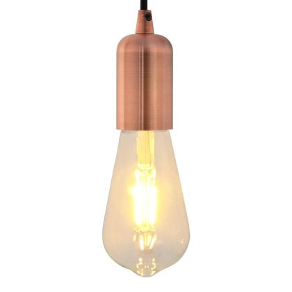 Лампи 2 бр Червен бронз E27