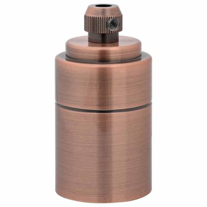 Лампи 2 бр Червен бронз E27