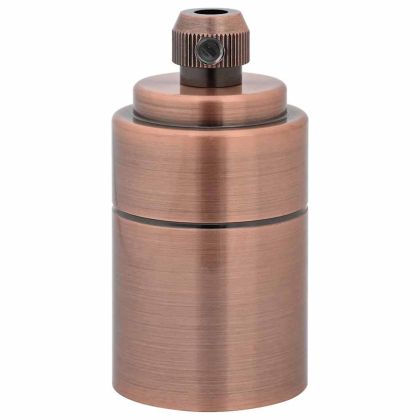 Лампи 2 бр Червен бронз E27