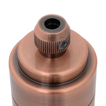 Лампи 2 бр Червен бронз E27