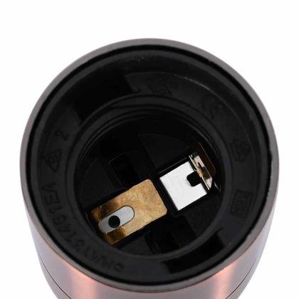 Лампи 2 бр Червен бронз E27