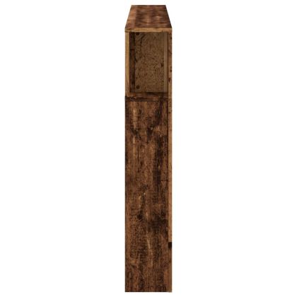 LED табла за глава Старо дърво Инженерна дървесина