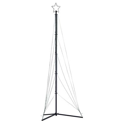 LED коледна елха 525 светодиода топло бяло 302 см