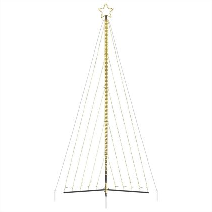 LED коледна елха 570 светодиода топло бяло 399 см