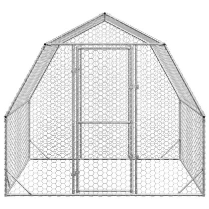 Пилешки бяг 2,5x2x2,25 м Поцинкована стомана