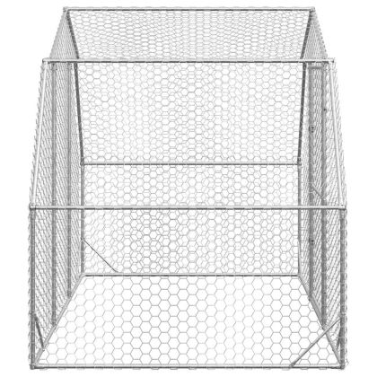 Пилешки бяг 2,5x2x2,25 м Поцинкована стомана