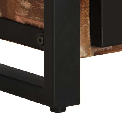 Нощно шкафче Multicolour Масивна дървесина Възстановена