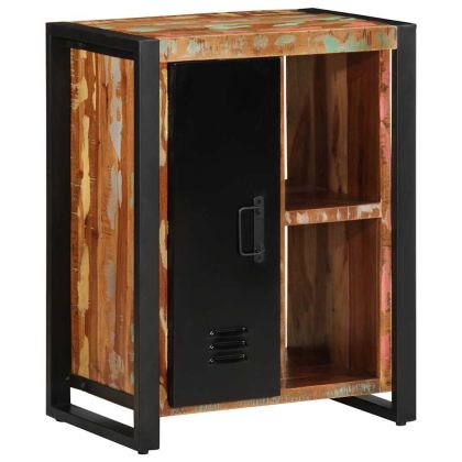 Бюфет Multicolour 55x35x70 cm Масивна дървесина Възстановена