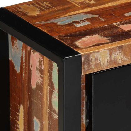 TV шкаф 100x30x40 cm Масивна дървесина Възстановена