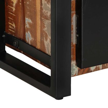 TV шкаф 100x30x40 cm Масивна дървесина Възстановена