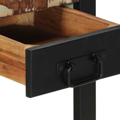 Странична маса Multicolour Масивна дървесина Reclaimed