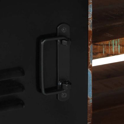 ТВ шкаф 80x30x35 cm Масивна дървесина Възстановена