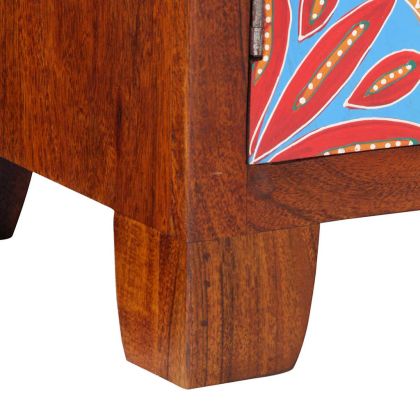 Нощно шкафче 40x30x45 cm масивна дървесина акация