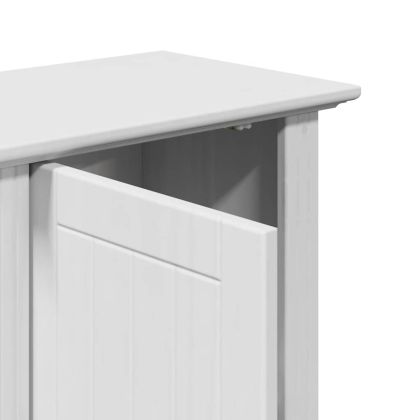 Стенен шкаф за баня "BODO" Бял 44x30x60 cm