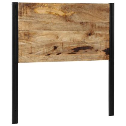 табла за глава 100 cm от масивно дърво манго и желязо