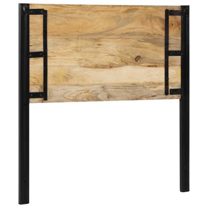 табла за глава 100 cm от масивно дърво манго и желязо