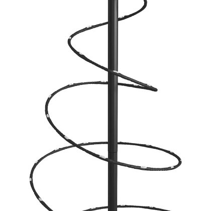 LED коледна елха 80 светодиода топло бяло 120 см