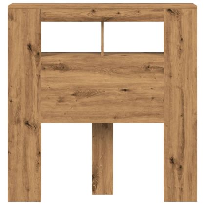 LED горна табла, Дъб артизан, 100x18,5x103,5см, инженерно дърво