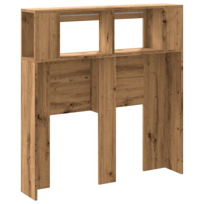 LED горна табла, Дъб артизан, 100x18,5x103,5см, инженерно дърво