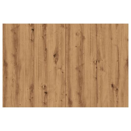 Табла за легло, дъб артизан, 120x1,5x80 см, инженерна дървесина