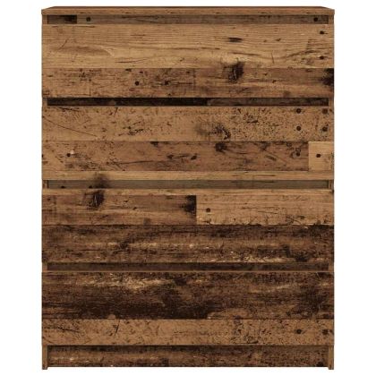 Сайдборд, cтаро дърво, 80x35x99 см, инженерно дърво