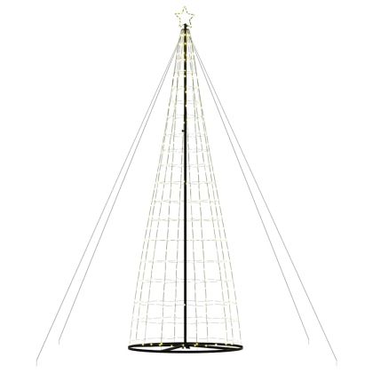 LED коледна елха 1534 светодиода топло бяло 503 см