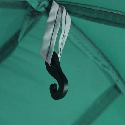 Шатра за басейн с подвижна муха & Мрежести стени Морско зелено