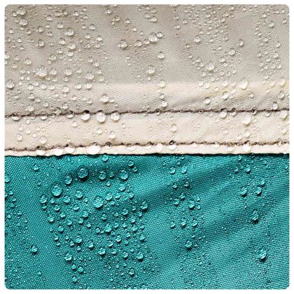 Шатра за басейн с подвижна муха & Мрежести стени Морско зелено