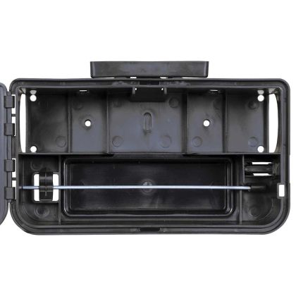 Капани за мишки 12 бр. черни 22x12,5x7,5 cm