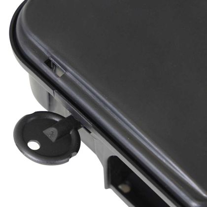 Капани за мишки 12 бр. черни 22x12,5x7,5 cm