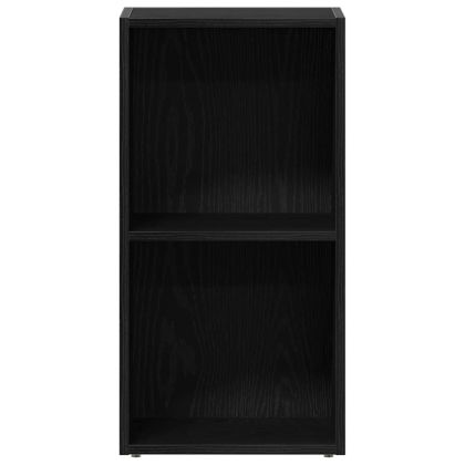 LP Кутия за съхранение Черен дъб 71x34x36cm Инженерна дървесина