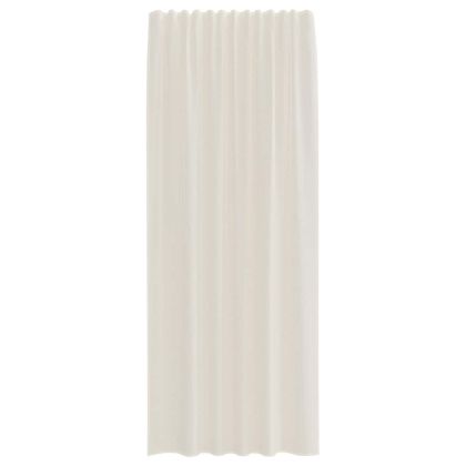 Пердета от воал с горна част, 2 бр, кремаво