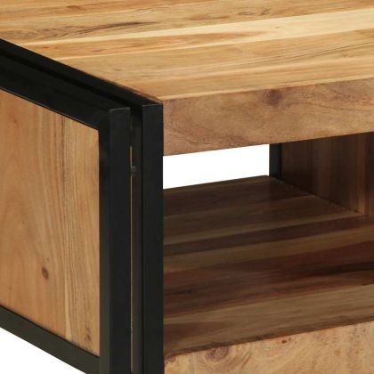 Маса за кафе, 50x50x38 см, акация масив