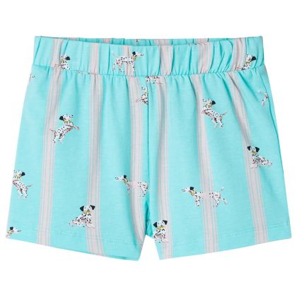 Детска пижама с къс ръкав, екрю, 128