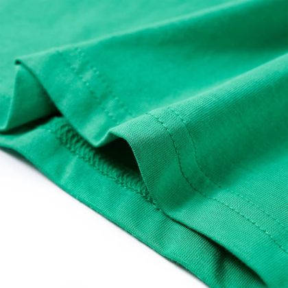 Детска тениска, зелена, 128