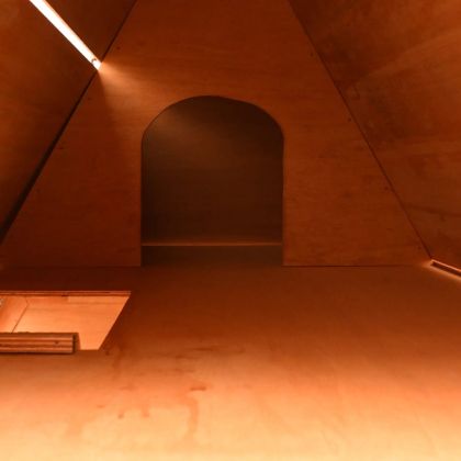 Клетка за зайци, чам и ела масив, 152x128x108 см