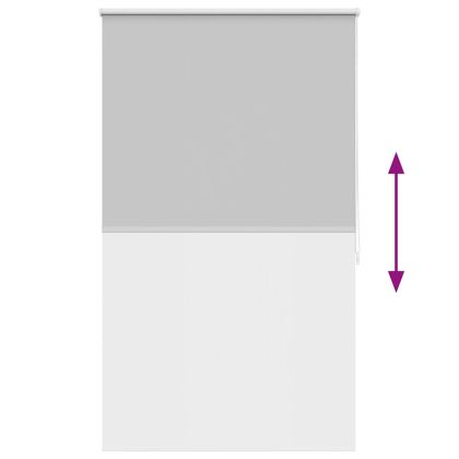 Руло щора 80 х 175 см, цвят сив