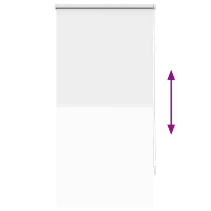Затъмняваща ролетна щора, бяла, 60 х 120 см