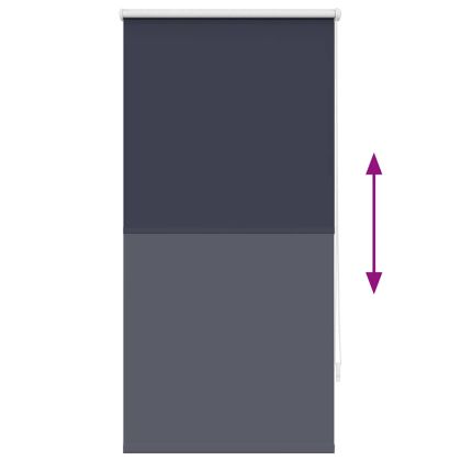 Затъмняваща ролетна щора, тъмносиня, 60 х 120 см