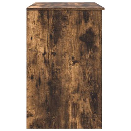 Бюро, опушен дъб, 86x49x76 см, инженерно дърво