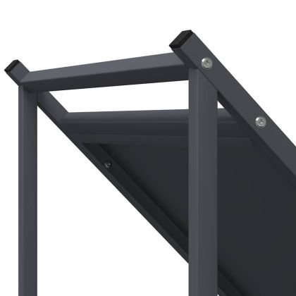 Стойка за дърва, 70x43x34,5 см, студеновалцувана стомана