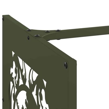 Стойка за дърва, 40x40x40 см, студеновалцувана стомана