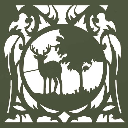 Стойка за дърва, 40x40x40 см, студеновалцувана стомана