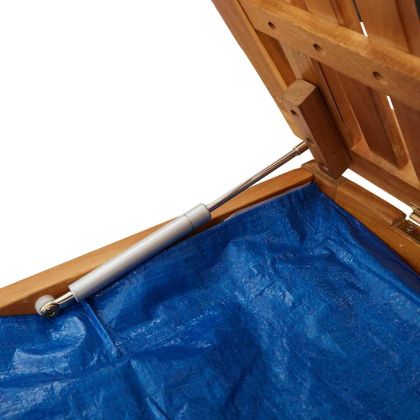 Градинска ракла, 150x50x60,5 см, акация масив