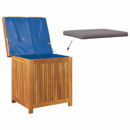 Градинска ракла, 60x50x61 см, акация масив