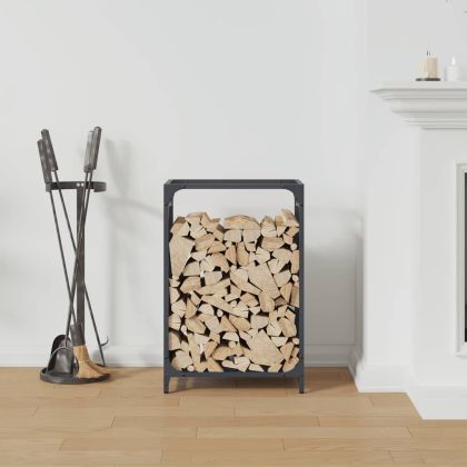 Стойка за дърва, 44x28x65 см, студеновалцувана стомана